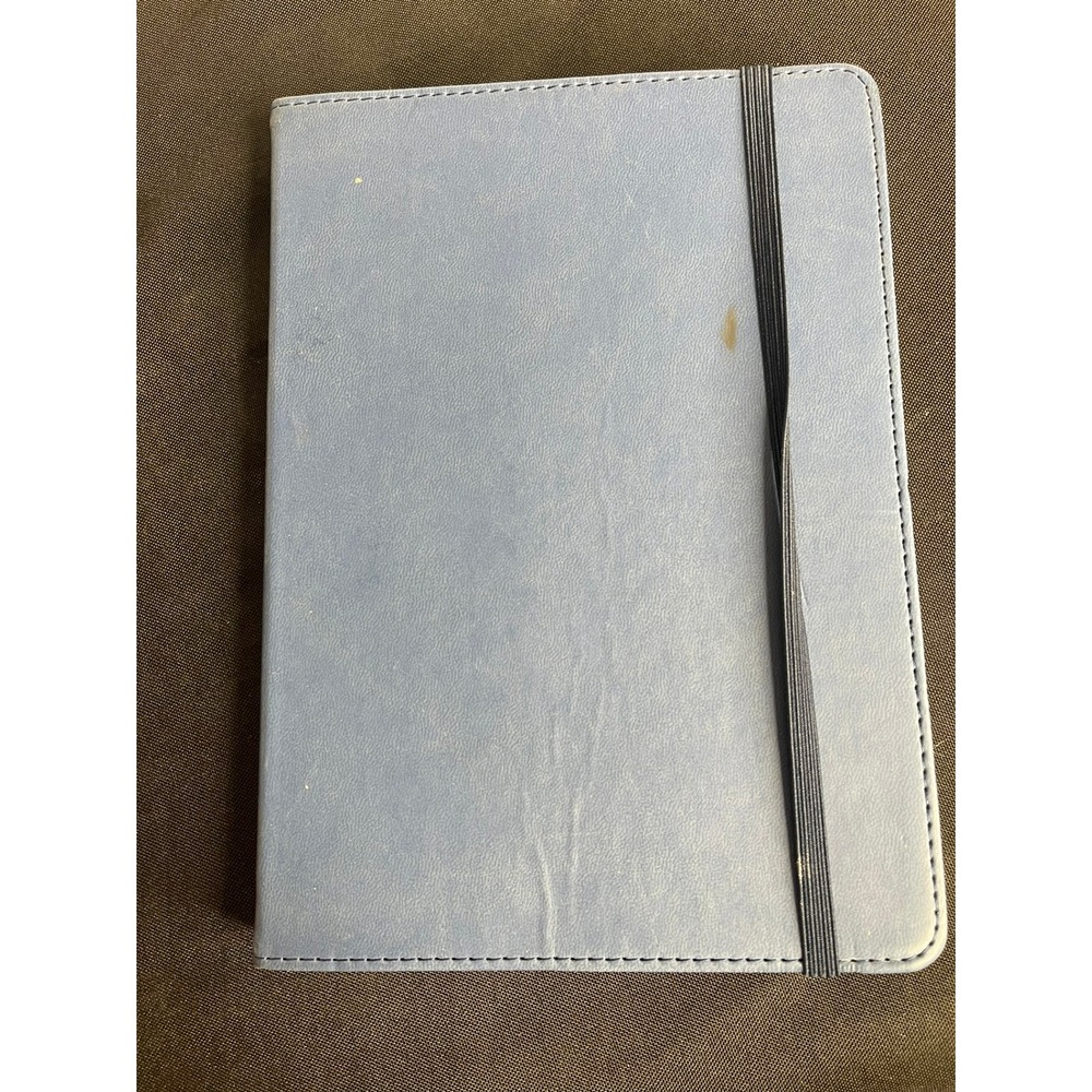 Markings by C.R. Gibson Blue 240 Page Journal Notebook MJ174A-1 Dot Grid Lined